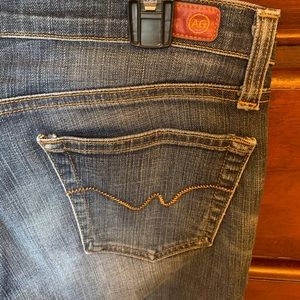 AG Jeans, great distressed look